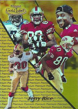 2000 Topps Gold Label - Premium #13 Jerry Rice Front