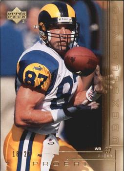 2000 Upper Deck - UD Exclusives Gold #175 Ricky Proehl Front