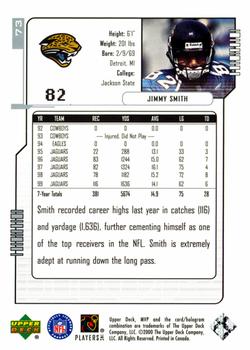 2000 Upper Deck MVP - Silver Script #73 Jimmy Smith Back