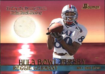 2001 Bowman - Bowl Jerseys #BJ-RG Reggie Germany Front
