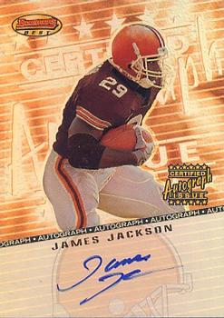 2001 Bowman's Best - Autographs #BB-JJ James Jackson Front