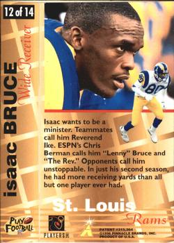 1996 Action Packed - 24kt Gold #12 Isaac Bruce Back