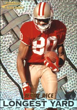 1996 Action Packed - Longest Yard #6 Jerry Rice Front