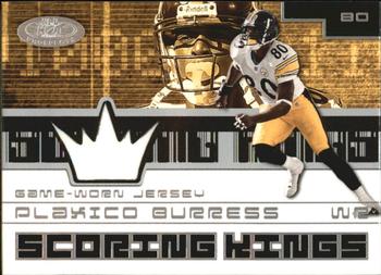 2001 Fleer Hot Prospects - Scoring Kings Jerseys #NNO Plaxico Burress Front