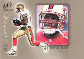 2001 Fleer Legacy - Ultimate Legacy #71 Terrell Owens Front