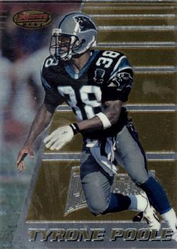 1996 Bowman's Best #62 Tyrone Poole Front