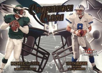 2001 Fleer Tradition - Conference Clash #6 CC Troy Aikman / Donovan McNabb Front