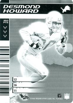 2001 NFL Showdown 1st Edition - Monochrome #150 Desmond Howard Front