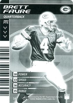 2001 NFL Showdown 1st Edition - Monochrome #161 Brett Favre Front