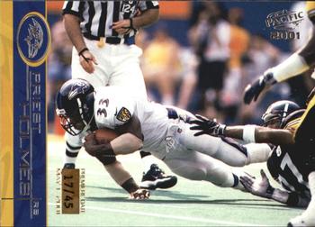 2001 Pacific - Premiere Date #34 Priest Holmes Front