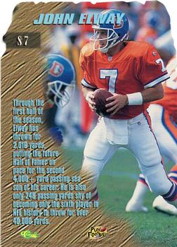 1996 Classic NFL Experience - Sculpted #S7 John Elway Back