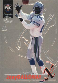 1996 Classic NFL Experience - X #X-5 Joey Galloway Front