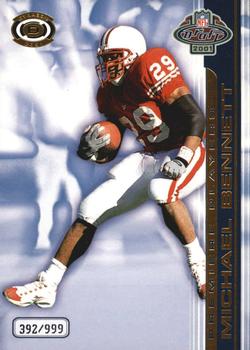 2001 Pacific Dynagon - Premiere Players #3 Michael Bennett Front