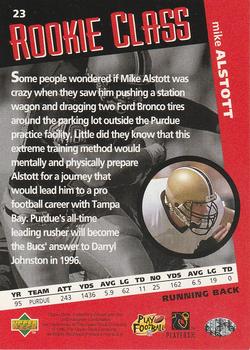 1996 Collector's Choice #23 Mike Alstott Back