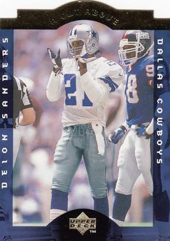 1996 Collector's Choice - A Cut Above #8 Deion Sanders Front