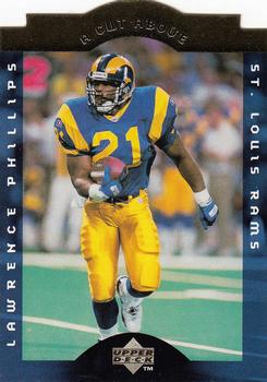 1996 Collector's Choice - A Cut Above #9 Lawrence Phillips Front