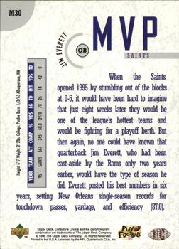 1996 Collector's Choice - MVPs #M30 Jim Everett Back