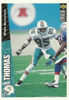 1996 Collector's Choice Update #U123 Lamar Thomas Front