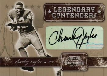 2001 Playoff Contenders - Legendary Contenders Autographs #LC-8 Charley Taylor Front