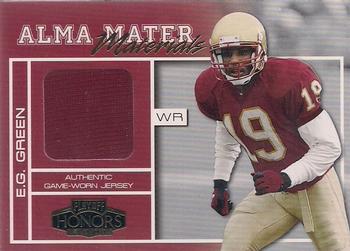 2001 Playoff Honors - Alma Mater Materials #AM-15 E.G. Green Front