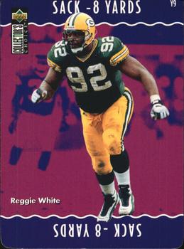1996 Collector's Choice Update - You Make The Play #Y9 Reggie White Front