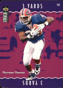 1996 Collector's Choice Update - You Make The Play #Y30 Thurman Thomas Front