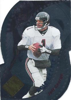 1996 Collector's Edge Advantage - Role Models #RM7 Jeff George Front
