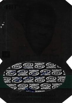 2001 SAGE HIT - Autographs Foilboard Die Cuts #A10 Torrance Marshall Front