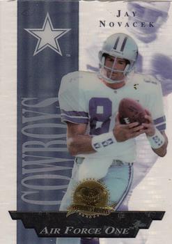 1996 Collector's Edge President's Reserve - Air Force One SN2500 #33 Jay Novacek Front
