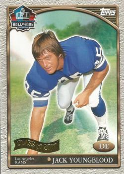 2001 Topps - Hall of Fame Class of 2001 #JY Jack Youngblood Front