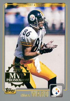 2001 Topps - MVP Promotion #NNO Hines Ward Front