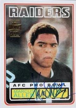 2001 Topps Archives - Rookie Reprint Autographs #AA-MA Marcus Allen Front