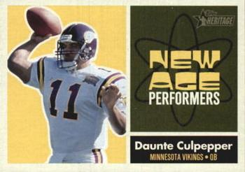 2001 Topps Heritage - New Age Performers #NA8 Daunte Culpepper Front