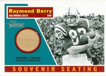 2001 Topps Heritage - Souvenir Seating #S6 Raymond Berry Front