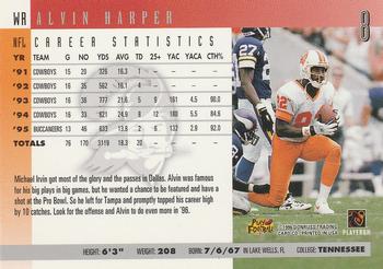 1996 Donruss #8 Alvin Harper Back