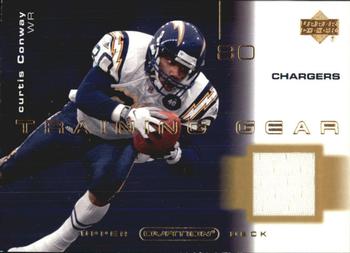 2001 Upper Deck Ovation - Training Gear #T-CC Curtis Conway Front
