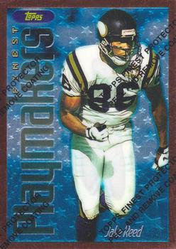 1996 Finest #52 Jake Reed Front