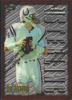 1996 Finest #73 Jim Harbaugh Front