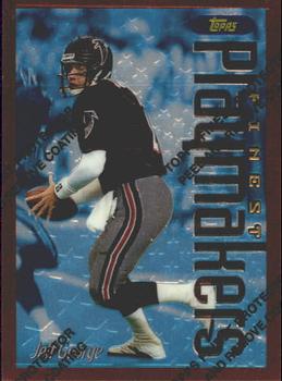 1996 Finest #232 Jeff George Front