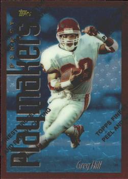 1996 Finest #297 Greg Hill Front