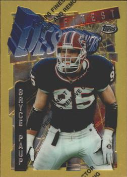 1996 Finest #36 Bryce Paup Front