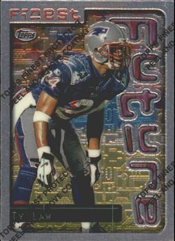 1996 Finest #24 Ty Law Front