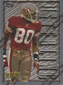 1996 Finest #50 Jerry Rice Front