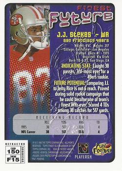 1996 Finest - Refractors #150 J.J. Stokes Back