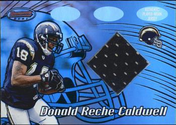 2002 Bowman's Best - Blue #112 Donald Reche Caldwell Front