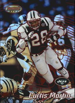 2002 Bowman's Best - Red #77 Curtis Martin Front