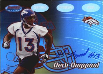 2002 Bowman's Best - Red #135 Herb Haygood Front