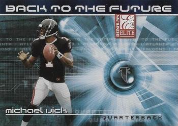 2002 Donruss Elite - Back to the Future #BF-8 Michael Vick Front