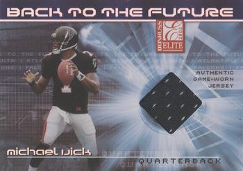 2002 Donruss Elite - Back to the Future Threads #BF-8 Michael Vick Front