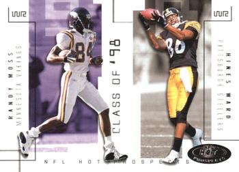 2002 Fleer Hot Prospects - Class Of #12  CO Randy Moss / Hines Ward Front